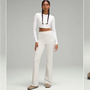 Lululemon // NWT brushed softstreme rib zip flare 4